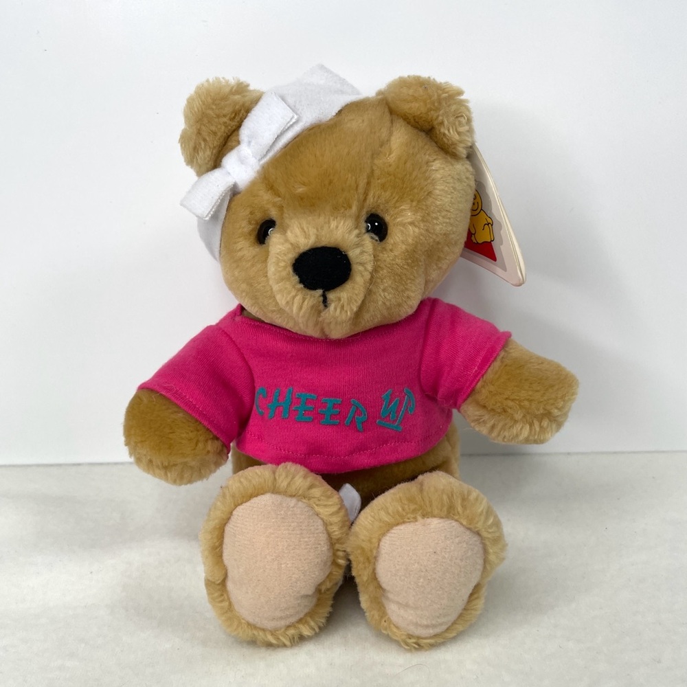 Vintage Dakin Cheerleader Bear Plush 7.5”